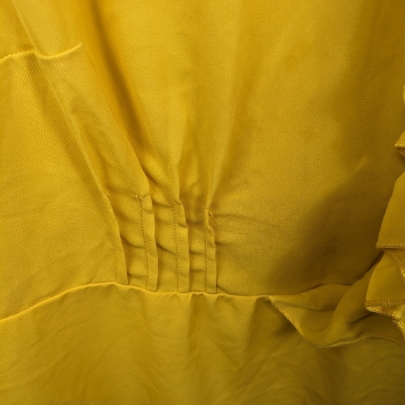 Eloquii Chiffon Ruffle Front Sleeveless Top Sz 18 - Picture 6 of 10